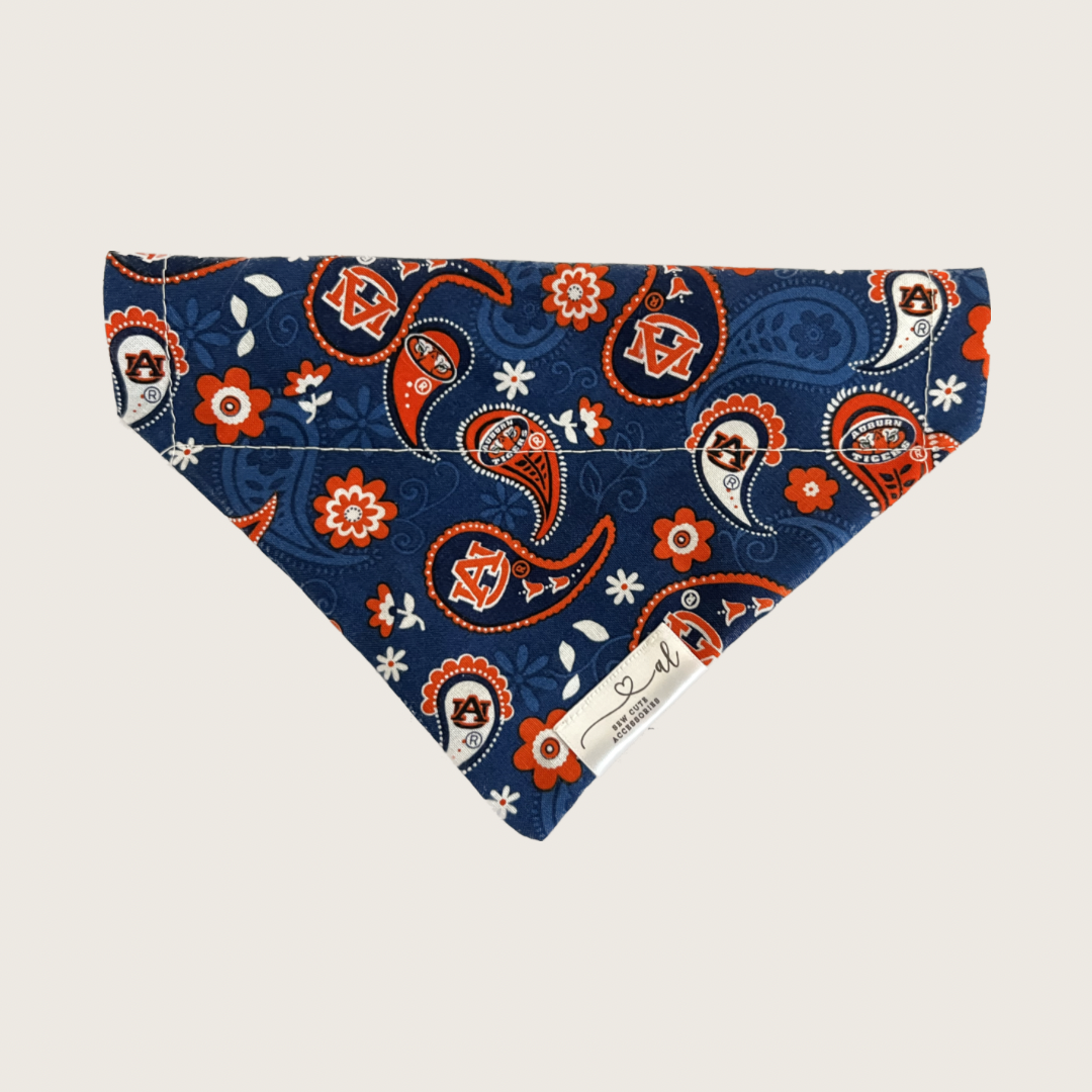 Auburn Paisley Bandana