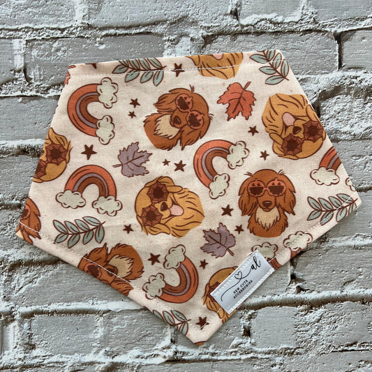 Fall Dogs Boho Bandana